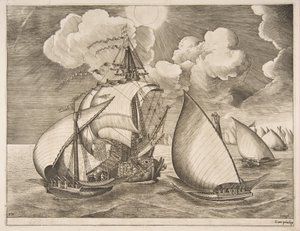 1561-65年，加利舰队在航行船只的陪伴下被护卫。