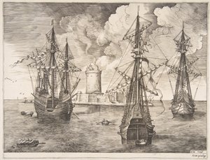 1561-65年，在航行之岛附近的一个被加固的岛屿附近停泊了四名船长和两名三名船长。