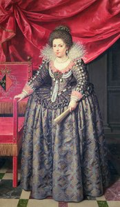 法国伊丽莎白（1602-44）的肖像亨利四世和玛丽德美第奇的女儿，1611年
