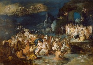 海神浴场》，弗兰斯-弗兰肯二世或年轻的弗兰肯（1581-1642 年）