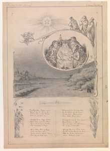 家和远方 "圣诞绘画 作者 弗兰斯·施瓦茨