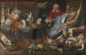 一家游戏店 作者 Frans Snyders或Snijders