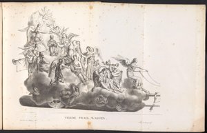 圣伦博特游行队伍中的第四辆花车，1825 年
第四辆花车（标题见实物）