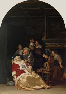 医生访问，1667年