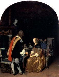 牡蛎餐，1659年。