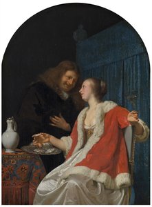 牡蛎餐，1661年。