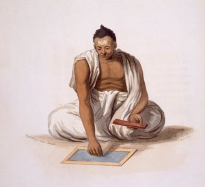 A Dyback, or Astrologer, 1804. 作者 弗朗兹·巴尔萨扎（Franz Balthazar）Solvyns