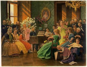 贝德里希·斯美塔那（Bedrich Smetana）在1865年和1923年在朋友圈中。