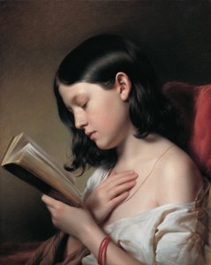 阅读女孩