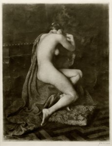 女裸女，约1925年