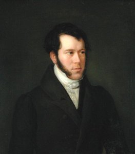 Gunther Gensler的肖像（1803-84），1833年