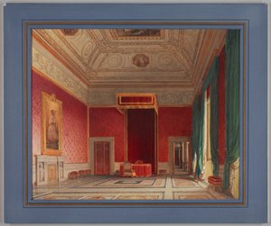 绘画，罗马索尔瓦尔森厅，1845 年 作者 弗朗兹·海因里希（Franz Heinrich）