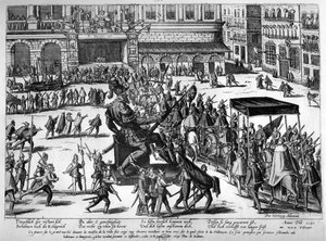 1582年2月19日，安特卫普的Alencon公爵（1554-84）进入法国的Hercule Francois