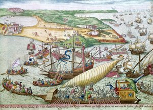 1535年查理五世的突尼斯围攻或La Goulette