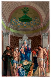 San Giobbe祭坛画，c1478 1870年