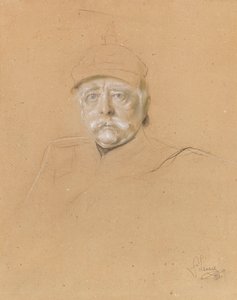 奥托-冯-俾斯麦的肖像 1815-1898年，1894年。