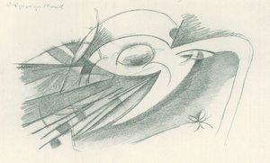 贪婪的月亮 作者 弗朗兹·马克（Franz Marc）