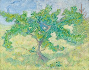 橡树 作者 弗朗兹·马克（Franz Marc）