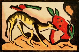 法贝尔捷 作者 弗朗兹·马克（Franz Marc）