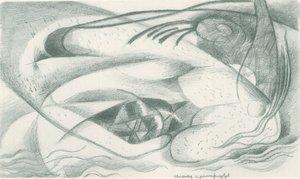 弗朗茨-马克 - 实地写生 - 第 23 张 作者 弗朗兹·马克（Franz Marc）