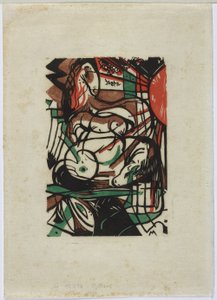 马的诞生 作者 弗朗兹·马克（Franz Marc）