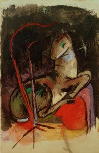 休息的动物 作者 弗朗兹·马克（Franz Marc）