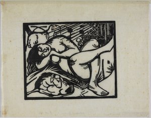 沉睡的牧羊女 作者 弗朗兹·马克（Franz Marc）