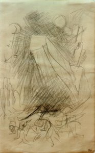 落山 作者 弗朗兹·马克（Franz Marc）