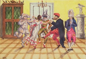 来自Carl Baumann期刊的哑剧1813-25,1813（wc） 作者 弗朗兹·鲍姆加滕
