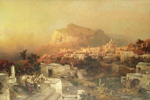 卡普里（Capri），约1870-79年（布面油画）
