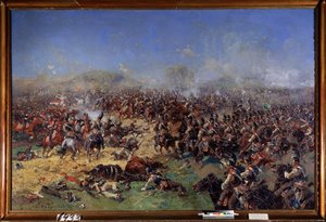 俄罗斯战役（1812 年）：博罗季诺战役（或莫斯科战役），1812 年 8 月 26 日（或 1812 年 9 月 7 日），法军第三次进攻（8 月 26 日博罗季诺战役