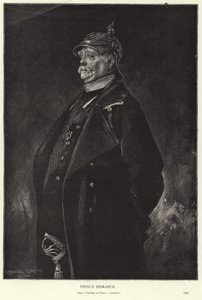 Otto von BIsmarck 作者 弗朗兹·塞拉夫·冯·伦巴赫