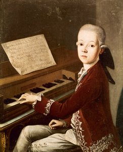 Wolfgang Amadeus Mozart，1768年