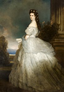 德语：伊丽莎白皇后 Empress Elisabeth 作者 弗朗茨泽维尔温特哈尔特