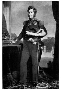法国国王路易·菲利普一世（1773-1850），1900年。 作者 弗朗茨泽维尔温特哈尔特