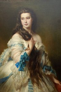 Nadezhda Nikolayevna Rimskaya-KorsakovanéePurgold，c。 1870年 作者 弗朗茨泽维尔温特哈尔特