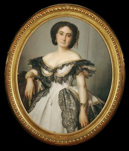 Portrait de femme - 女士肖像... 作者 弗朗茨泽维尔温特哈尔特