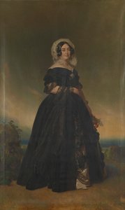 肯特公爵夫人维多利亚（1786-1861） 作者 弗朗茨泽维尔温特哈尔特