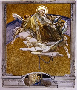 Dantes Divine Comedy，Paradise，Canto XVII，1921年的插图（wc在纸上） 作者 弗朗兹·冯·贝罗斯