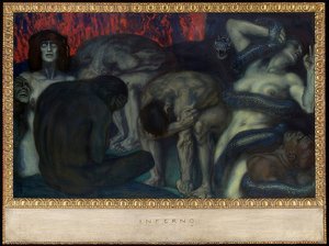 地狱1908年 作者 弗朗兹·冯·斯塔克