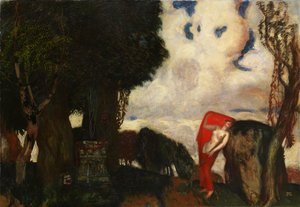 金牛座Iphigenia，c。 1890年。 作者 弗朗兹·冯·斯塔克