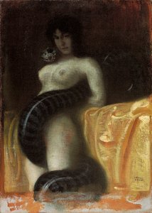 淫荡，c.1891
