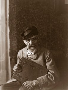 意大利画家Domenico Morelli（1826-1901）的肖像