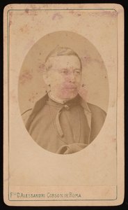安吉洛-塞奇的肖像 1818-1878年，1876年。 作者 Fratelli D'Alessandri