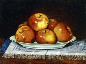 丰收的尽头（木板油画） 作者 弗雷德·C·布朗