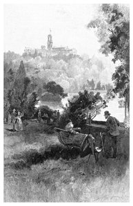 政府大楼，澳大利亚维多利亚州墨尔本，1886年。