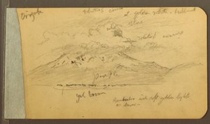 绘画，云雾缭绕的山脉，1889 年 作者 弗雷德里克·埃德温·丘奇