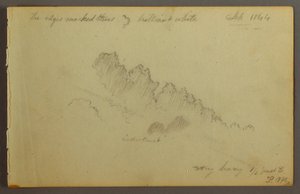 素描，云彩研究，1844 年 作者 弗雷德里克·埃德温·丘奇