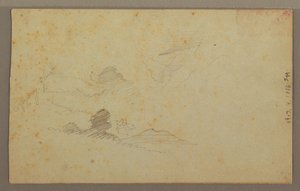 绘画，山谷上空的阴天，1863 年 7 月 作者 弗雷德里克·埃德温·丘奇