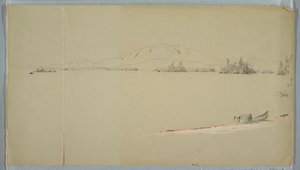 绘画，缅因州米林诺克湖，1878 年 9 月 作者 弗雷德里克·埃德温·丘奇